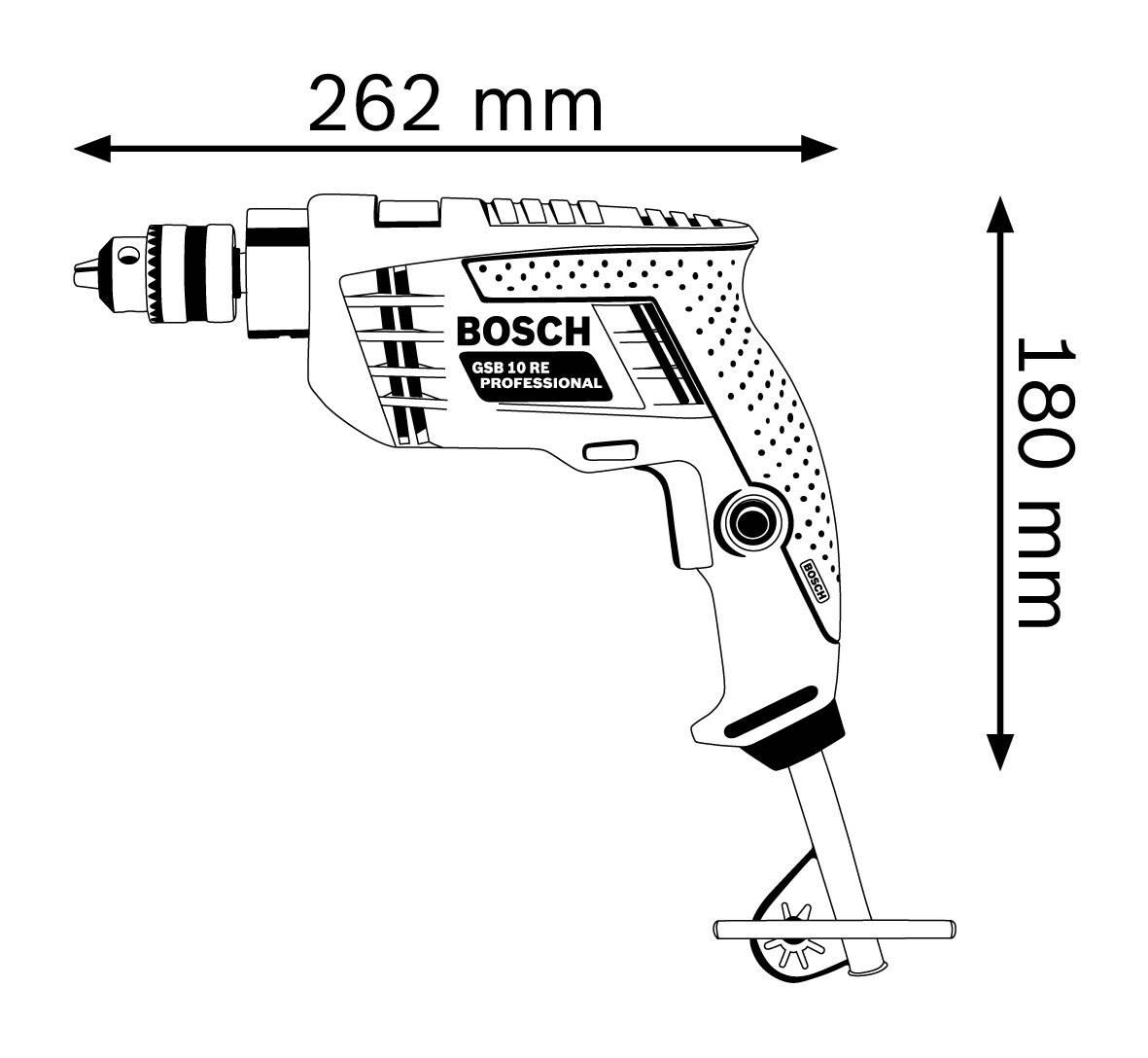Bosch GSB 10 MM 500W Impact Drill