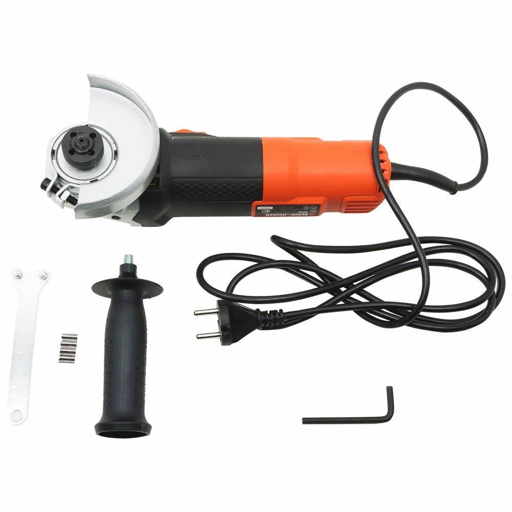 Black m10g Decker G720R 4-Inchm2g100mm 820-Watt Angle Grinder