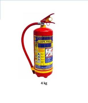 Safepro 4 KG ABC FIRE EXTINGUSHER