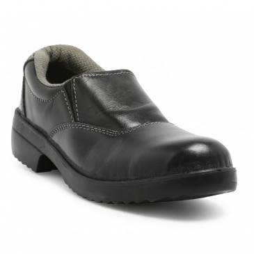 Hillson LF2 ladies 8 No Black Steel Toe Safety Shoes