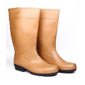 Hillson Tan Steel Toe Gumboot Phantom 312 Size 9