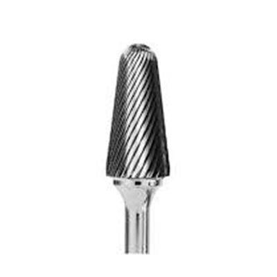 MIRANDA TBM1 Standard Tree Radius End Rotary Burrs 6 MM m4gCut Diameterm5g, 20 MM m4gFlute Lengthm5g