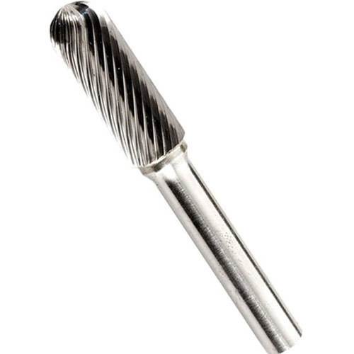 MIRANDA BM3 Tin Coated Cylindrical Radius End 10 MM m4gCut Diameterm5g, 20 MM m4gFlute Lengthm5g Rotary burrs