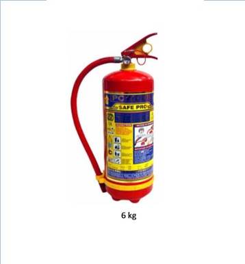 Safepro 6 KG Clean Agent Fire extinguisher m4gModular Typem5g