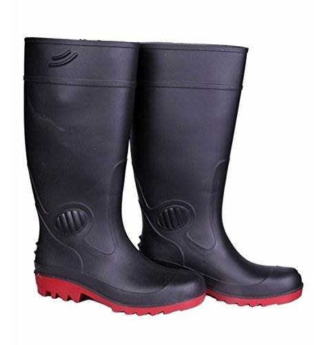 Hillson Dragon 15m1g Red Sole Steel Toe Gumboots 6