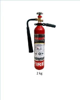 Safepro 2 KG CO2 TYPE FIRE EXTINGUSHER