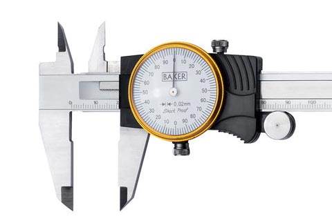 BAKER  0 - 200 MM DC20 Dial Caliper