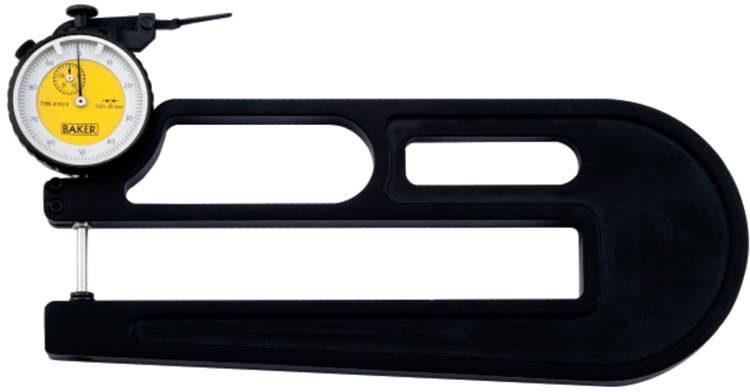 BAKER 10 MM K145m2g3 Dial Gauge 145 Series Throat 200 MM Depth