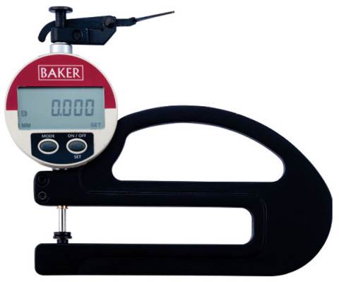 BAKER  12m6g5 MM m2g 0m6g5 m1g K130m2gD Digital Dial Thickness Gauge