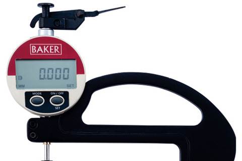 BAKER  12m6g5 MM m2g 0m6g5 m1g K142m2gD Digital Dial Thickness Gauge