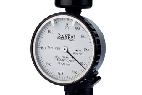 BAKER 18 - 20 MM Ball Diameter Checking  Gauges BD06