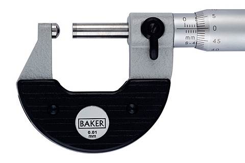 BAKER 75 - 100 MM Tube Micrometer Both END Spherical MMA100-T2