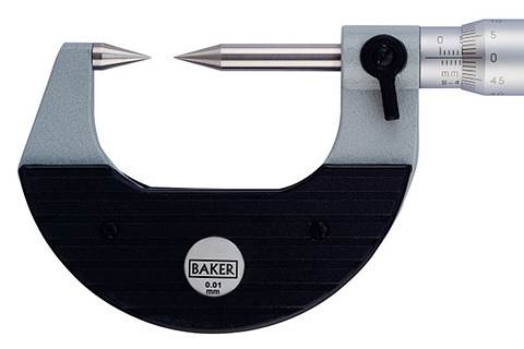 BAKER 75 - 100 MM Piont Micrometer 30 Degree MMA100-P2