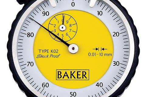BAKER 2 MM K09 Type Plunger Type Dial Gauge Model 56