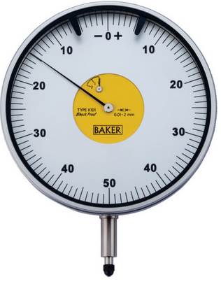 BAKER 2 MM K101 Plunger type Dial Gauge Model 105