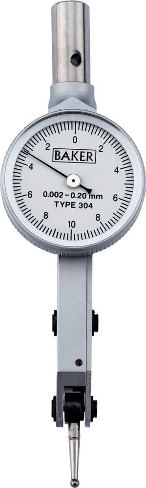 BAKER 0m6g8 MM Lever Type Dial Gauge Model 38-306A