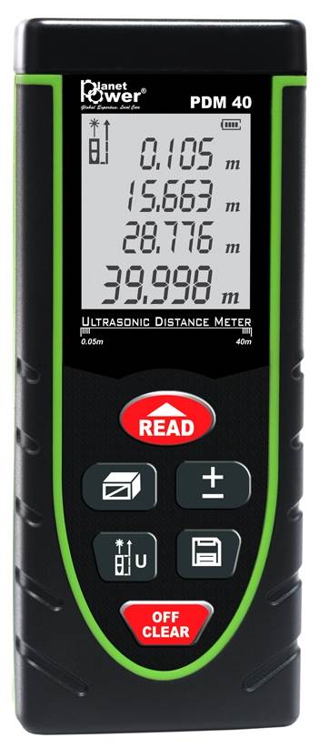 Planet Power Laser Range Finder Professional PDM 40
