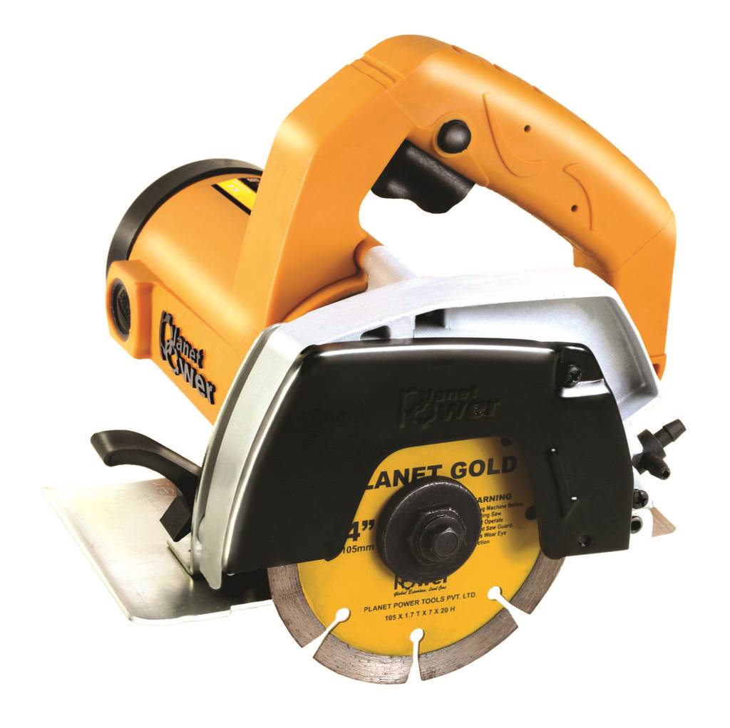 Planet Power EC4 Premium Yellow 110mm 1200w Tile m2g Marble Electric Cutter