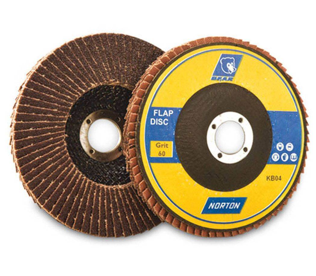 NORTON Champ Flap Disc 100 x 16 MM m4gDia x Borem5g 30 Grit