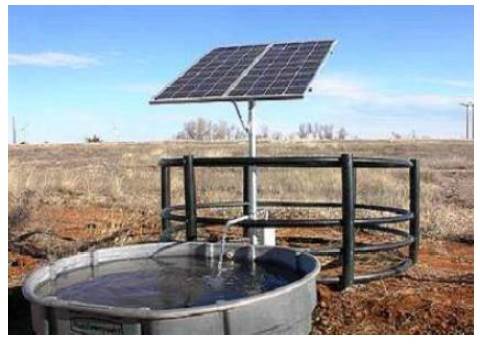 GMDT 7m6g5 HP Solar Water Pump, 50 - 400 Feet
