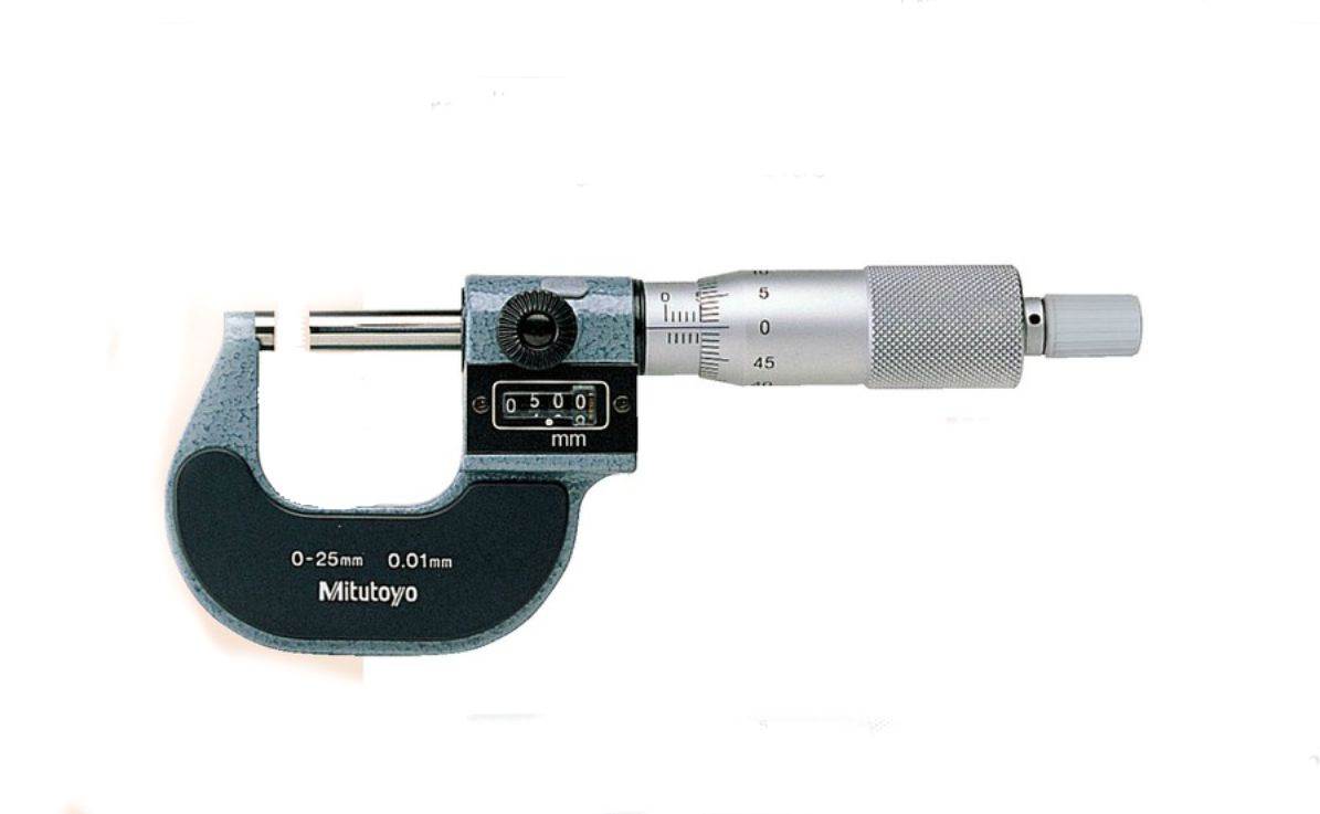 MITUTOYO DIGITAL OUTSIDE MICROMETER 0-25MM